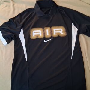 Nike Air Mens Short-sleeved Polo Style Jersey